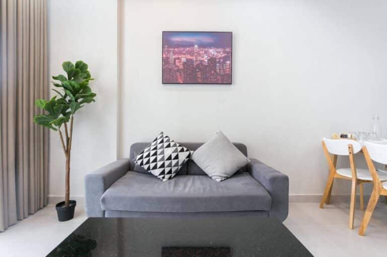 Cho thuê căn hộ 1pn+ The Botanica – View Công Viên, nhà full nội thất