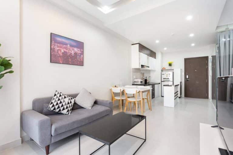 Cho thuê căn hộ 1pn+ The Botanica – View Công Viên, nhà full nội thất
