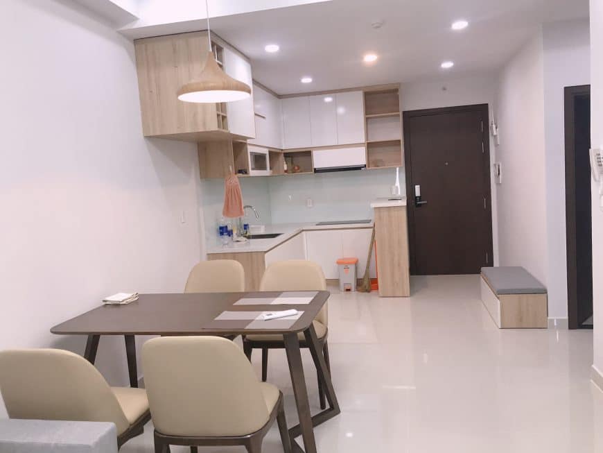 Căn hộ 2PN The Botanica cho thuê – Tầng cao thoáng mát, nội thất xịn!