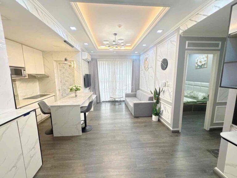 Căn hộ 2 phòng ngủ The Botanica – nội thất đẹp y hình, Tầng trung