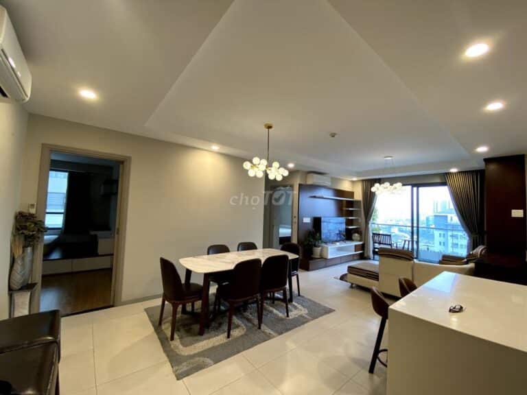 Cho Thuê The GoldView 3 phòng ngủ – Full Nội Thất Hiện Đại, Tầng Cao