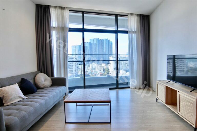 Cho thuê 1PN City Garden tầng cao – View toàn cảnh thành phố cực đỉnh!