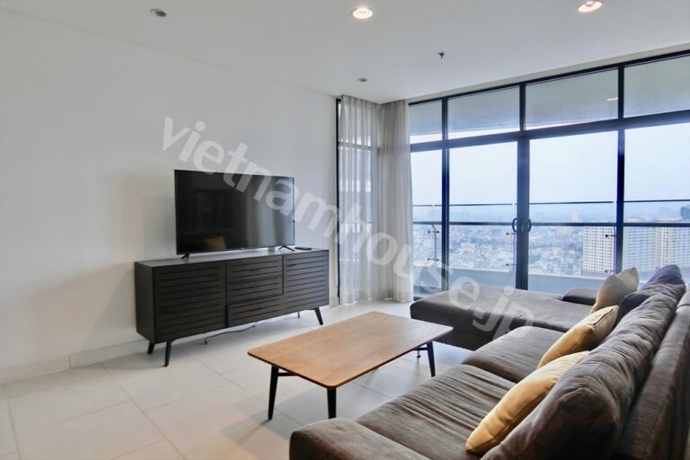 Cho thuê City Garden 3 phòng ngủ  – Nhà Đẹp, View Văn Thánh, Tầng cao!