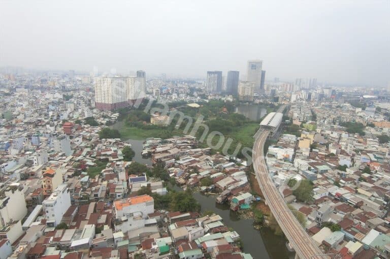 Cho thuê City Garden 3 phòng ngủ  – Nhà Đẹp, View Văn Thánh, Tầng cao!