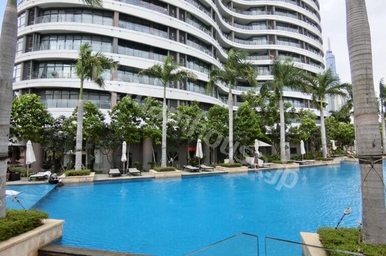 Căn hộ City Garden 1PN tầng thấp – View hồ bơi, Di chuyển dễ dàng, giá tốt!
