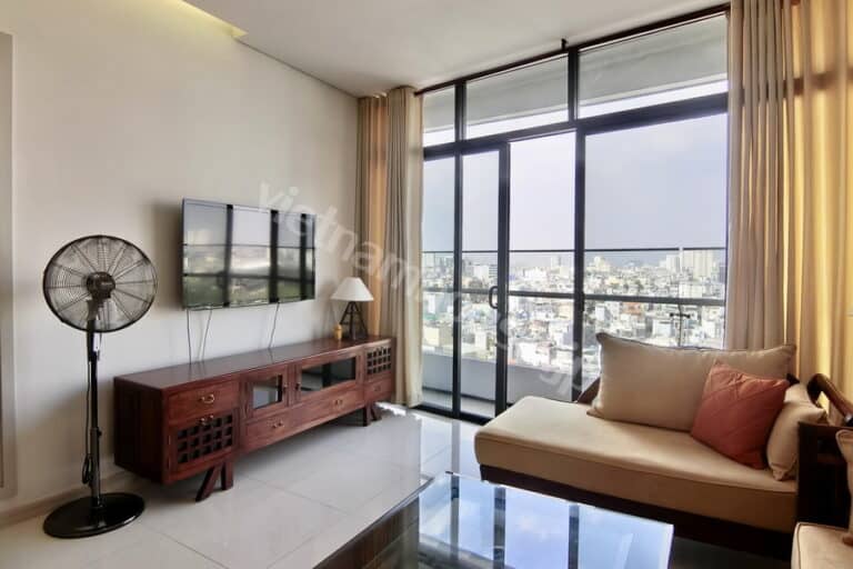 Cho thuê 1PN City Garden tầng trung – Không quá cao, không quá thấp!