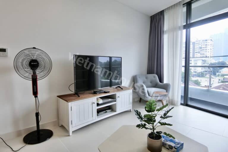 Căn hộ 1 phòng ngủ City Garden – Tầng cao thoáng đãng, nội thất chỉn chu, giá cực tốt