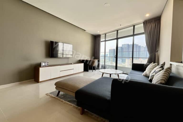 Thuê Căn hộ City Garden 2PN view thoáng – Đón nắng, gió tự nhiên!
