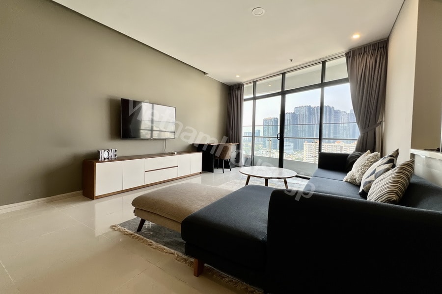 Thuê Căn hộ City Garden 2PN view thoáng – Đón nắng, gió tự nhiên!