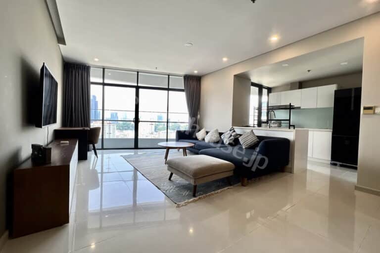 Thuê Căn hộ City Garden 2PN view thoáng – Đón nắng, gió tự nhiên!