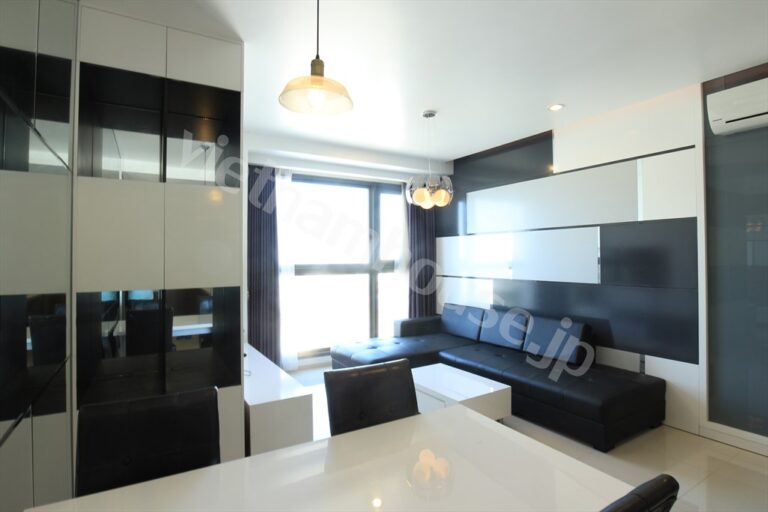 Cho thuê căn hộ Pearl Plaza 2 phòng ngủ – Nội thất đầy đủ, lầu trung