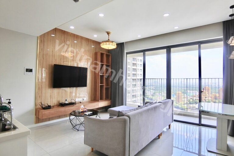 Cho thuê căn hộ 2 phòng ngủ Masteri An Phú tầng trung, view đẹp