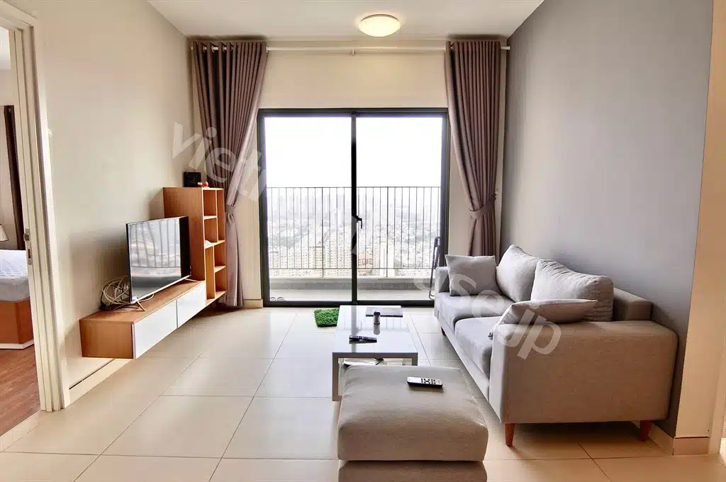 Cho thuê căn hộ 2 phòng ngủ view thoáng tại Masteri Thảo Điền