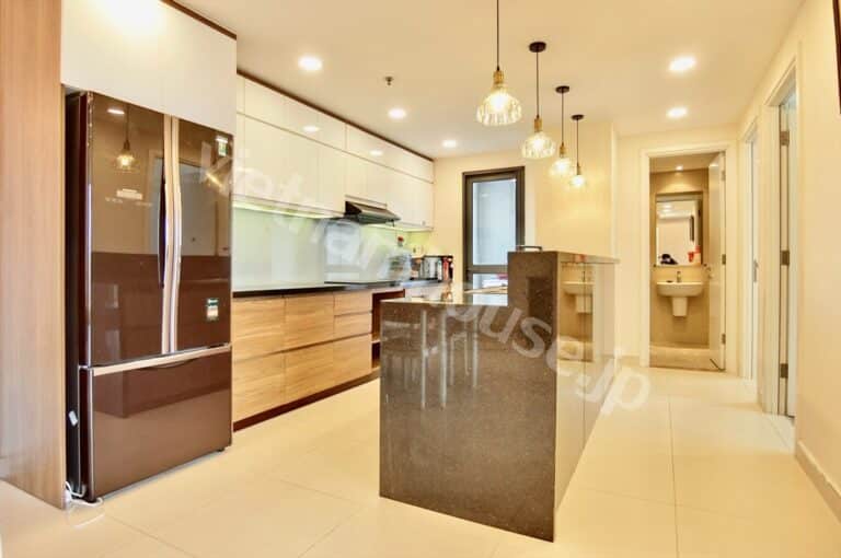 Cho thuê căn hộ 3PN toà T5 Masteri Thảo Điền tầng thấp – View công viên, nhà đẹp
