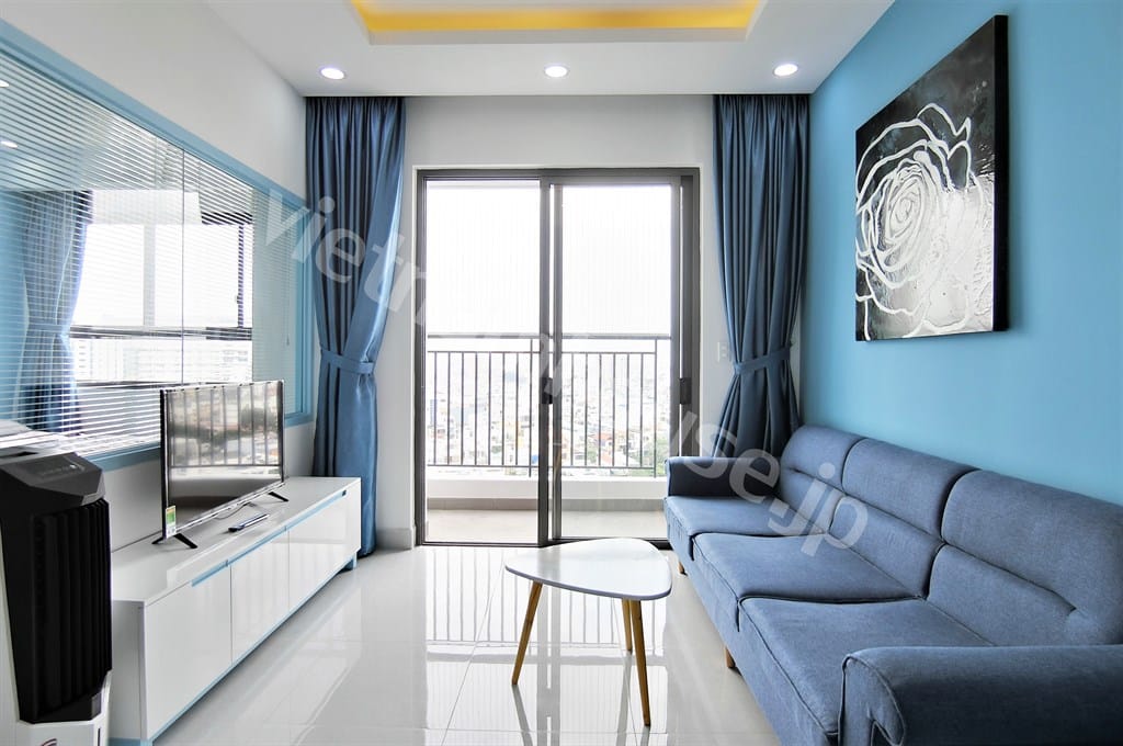 Cho thuê căn hộ Wilton Tower 2 phòng ngủ – View đẹp, tầng trung, full nội thất