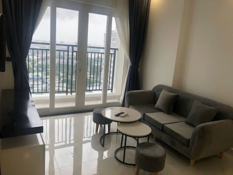 Cho thuê căn hộ 2 phòng ngủ Richmond Nguyễn Xí – Tầng trung, View thoáng