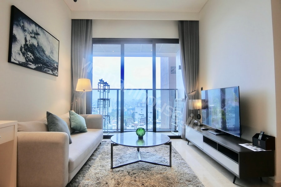 Cho thuê căn hộ 2PN The Marq – Nội thất sang trọng, tầng cao, view thoáng đãng