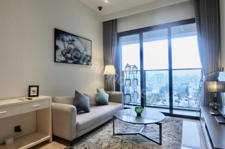 Cho thuê căn hộ 2PN The Marq – Nội thất sang trọng, tầng cao, view thoáng đãng