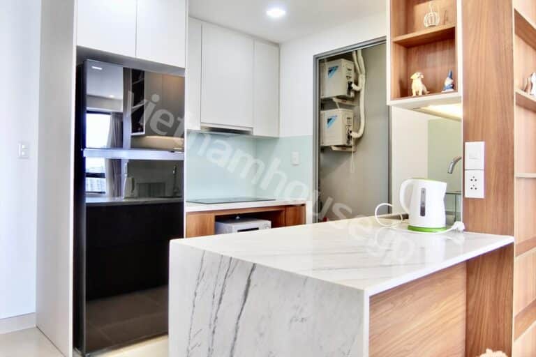 Cho thuê căn hộ 2PN Masteri Thảo Điền – Tòa T1, tầng trung, view thoáng