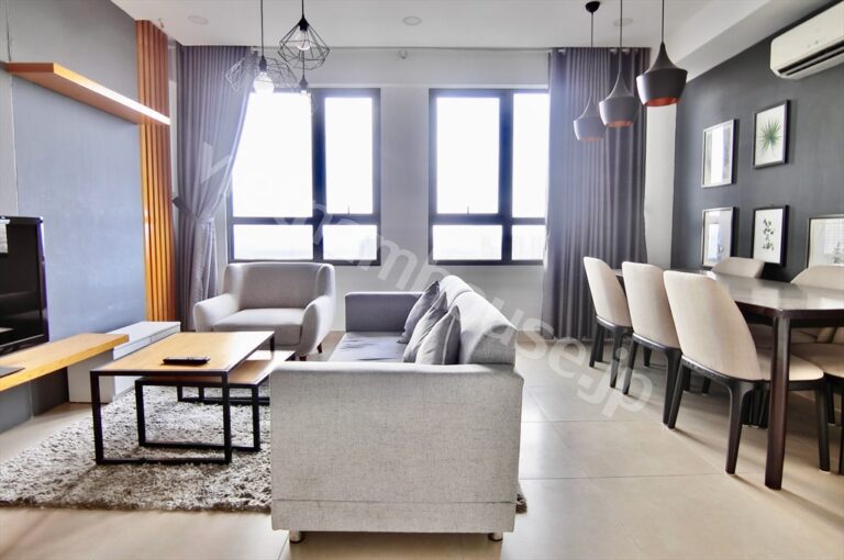 Cho thuê căn hộ 3PN Tòa T1 Masteri Thảo Điền – Tầng cao, nội thất đẹp