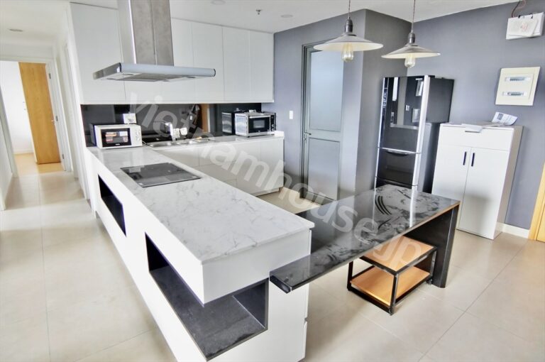 Cho thuê căn hộ 3PN Tòa T1 Masteri Thảo Điền – Tầng cao, nội thất đẹp
