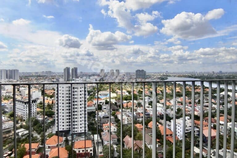 Masteri Thảo Điền cho thuê căn hộ 2 phòng ngủ giá mềm, view đẹp