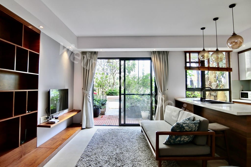 Cho thuê Duplex Masteri Thảo Điền – Full nội thất, tầng thấp, diện tích rộng 140m²