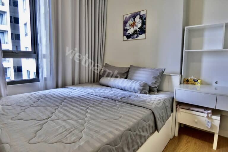 Cho thuê căn hộ 2PN Tòa T2 Masteri Thảo Điền – View hồ bơi, full nội thất