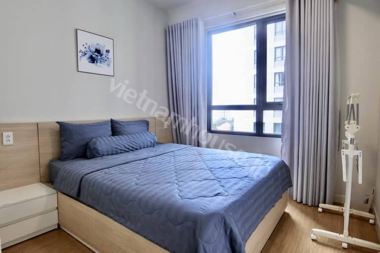 Cho thuê căn hộ 2PN Tòa T2 Masteri Thảo Điền – View hồ bơi, full nội thất