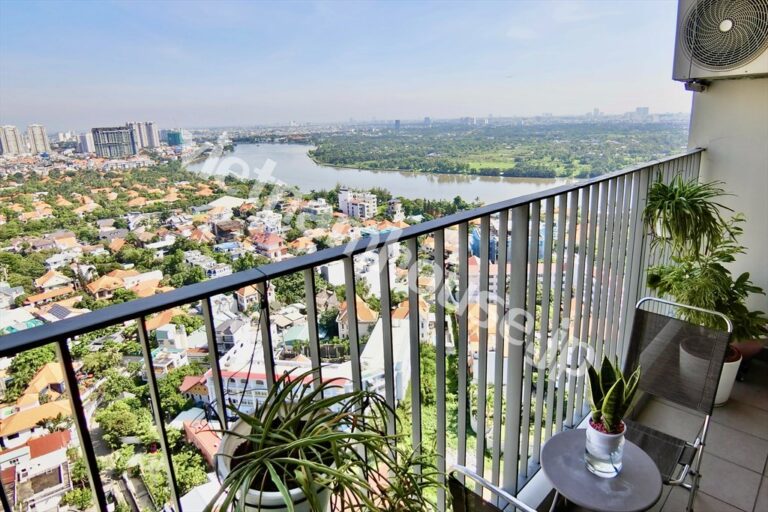 Cho thuê căn hộ 3PN Masteri Thảo Điền – View toàn cảnh sông Sài Gòn & Thảo Điền