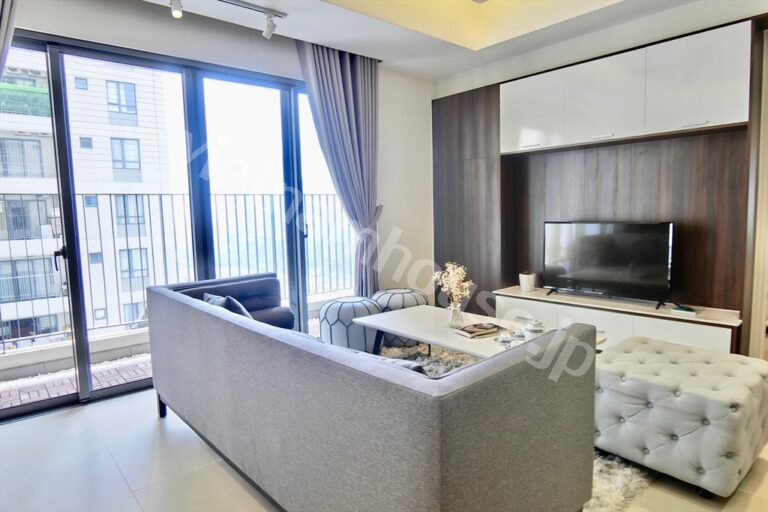 Thuê Masteri Thảo Điền – Căn hộ 3 phòng ngủ, tầng đẹp, nội thất cao cấp