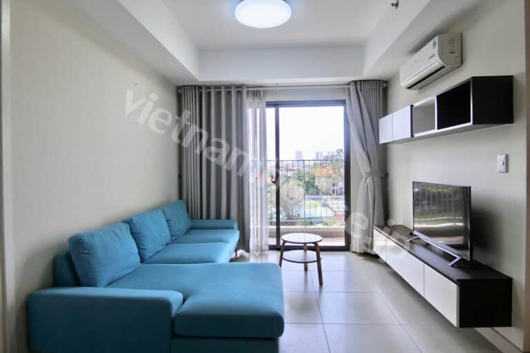 Thuê căn hộ 2PN Masteri Thảo Điền – View nội khu yên tĩnh, nội thất đầy đủ