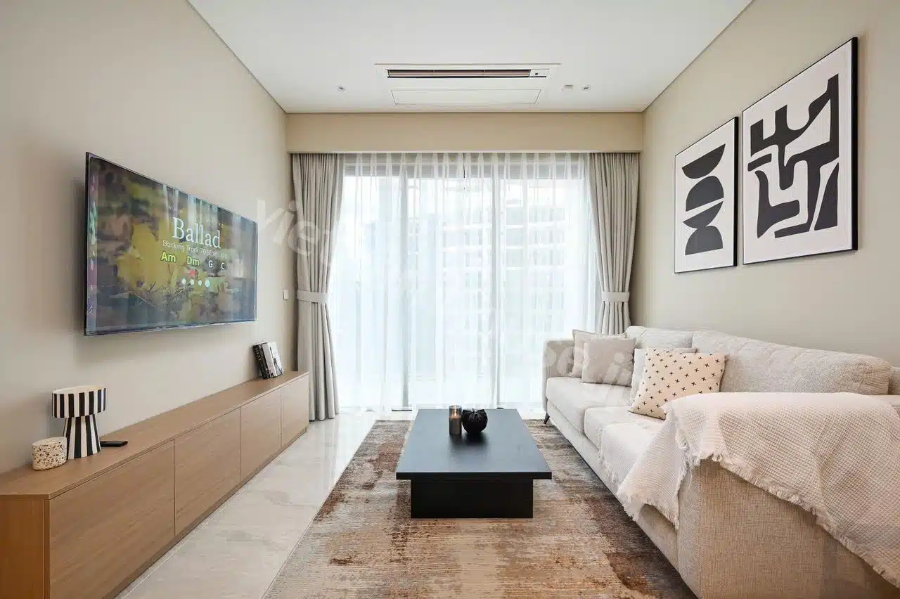 Cho thuê căn hộ 2 phòng ngủ Metropole Thủ Thiêm – Tầng trung, nội thất đẹp