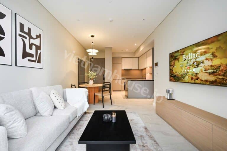 Cho thuê căn hộ 2 phòng ngủ Metropole Thủ Thiêm – Tầng trung, nội thất đẹp