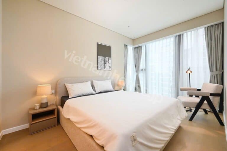 Cho thuê căn hộ 2 phòng ngủ Metropole Thủ Thiêm – Tầng trung, nội thất đẹp