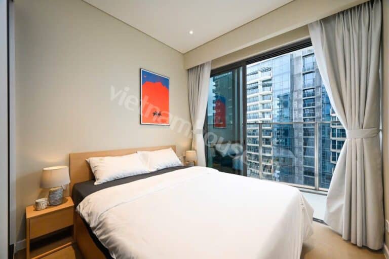 Cho thuê căn hộ 2 phòng ngủ Metropole Thủ Thiêm – Tầng trung, nội thất đẹp