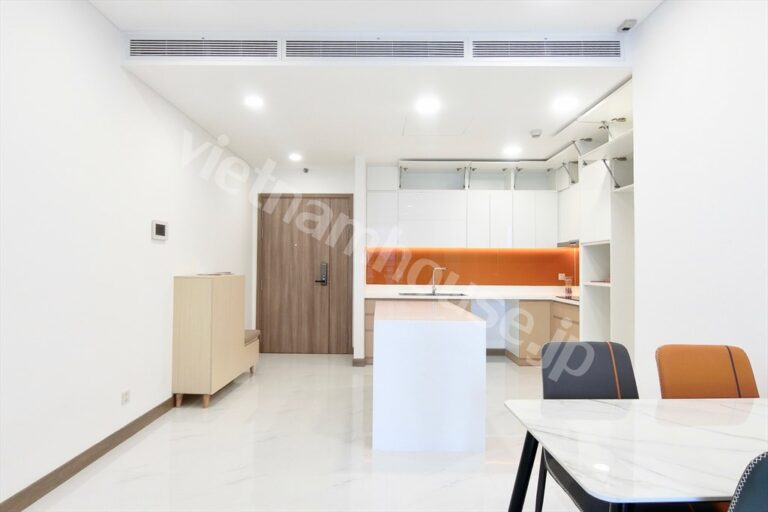 Cho thuê căn hộ 2PN Golden House Sunwah – view nội khu, tầng tấp, giá tốt