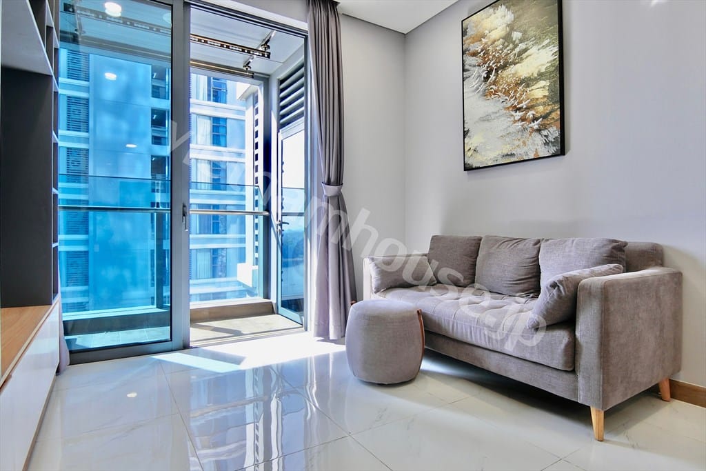 Cho thuê gấp căn hộ 1PN White House Sunwah – View hồ bơi, giá tốt