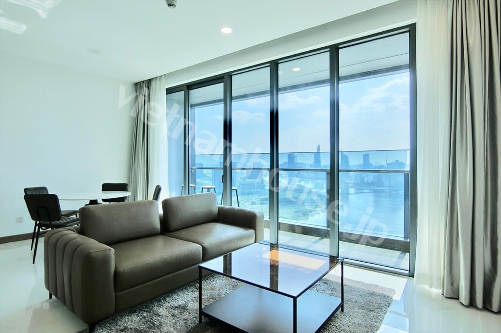 Căn hộ 2PN Sunwah Silver House cho thuê – thiết kế tinh tế, nội thất cao cấp