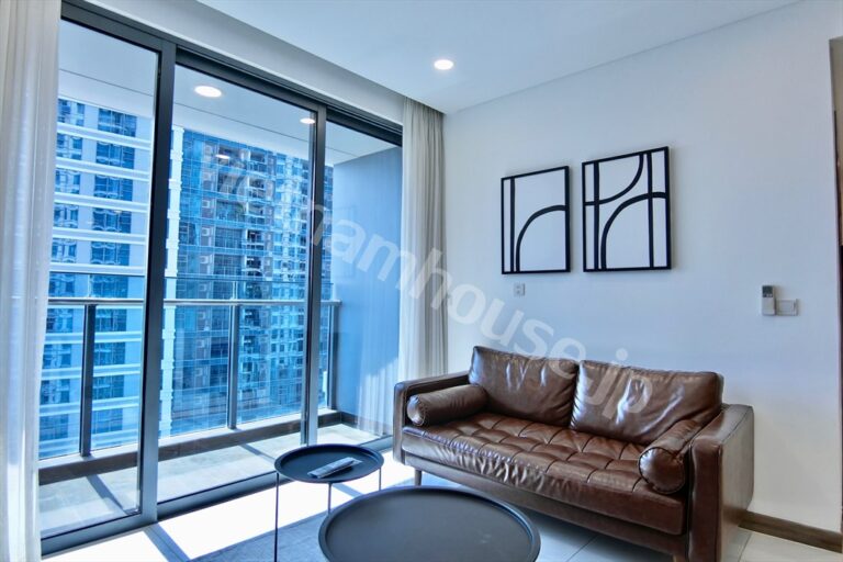 Căn hộ 2PN Sunwah Golden House cho thuê – Tầng Trung, Full Nội Thất
