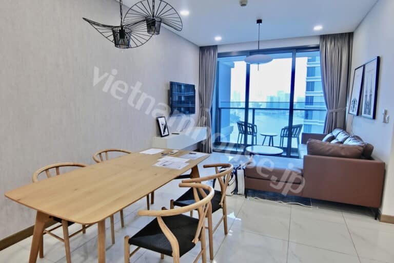 Căn hộ 2 phòng ngủ Sunwah Pearl – View sông đẹp – Giá hợp lý