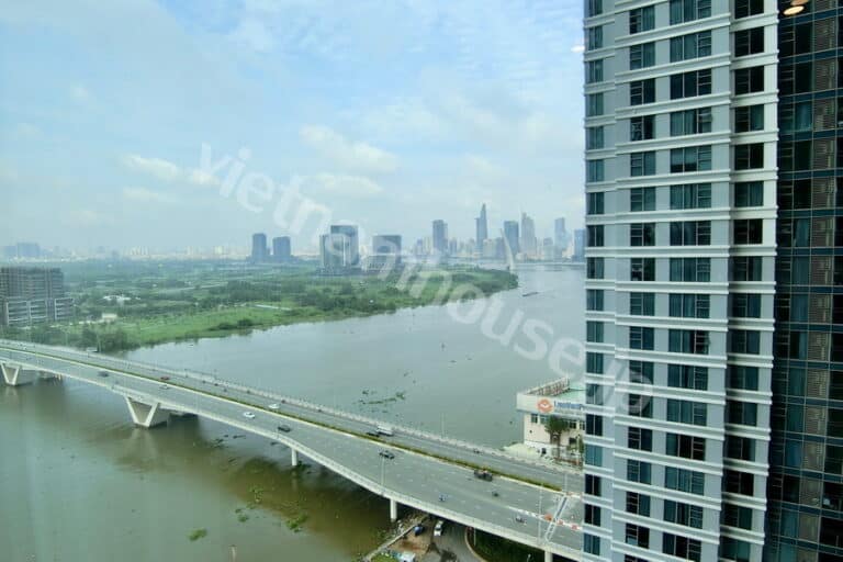 Căn hộ 2 phòng ngủ Sunwah Pearl – View sông đẹp – Giá hợp lý