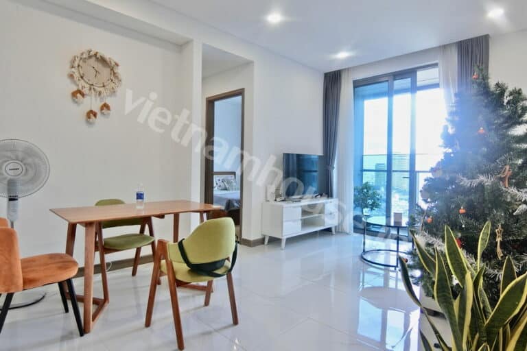 Cần cho thuê căn hộ 1 phòng ngủ Sunwah Pearl – lầu cao, view thoáng