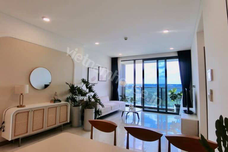 Cho thuê 3 phòng ngủ Golden House Sunwah  – Tầng cao, View sông, nhà đẹp