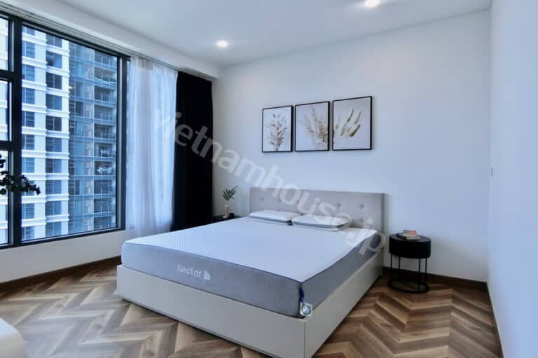 Cho thuê 3 phòng ngủ Golden House Sunwah  – Tầng cao, View sông, nhà đẹp