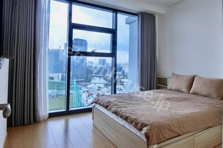 Cho thuê căn hộ Silver House 2 phòng ngủ – View Bitexco, nhà đẹp