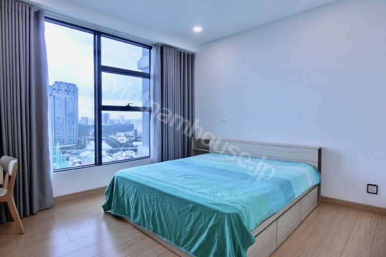 Cho thuê căn hộ Silver House 2 phòng ngủ – View Bitexco, nhà đẹp