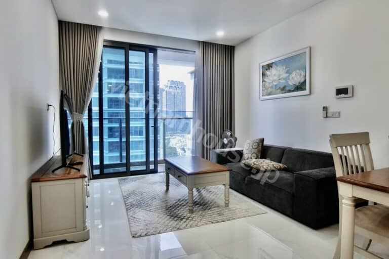 Full nội thất cao cấp – căn 2PN Sunwah Pearl cho thuê giá tốt