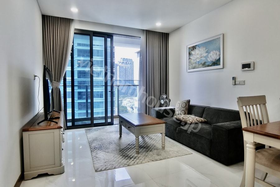 Full nội thất cao cấp – căn 2PN Sunwah Pearl cho thuê giá tốt