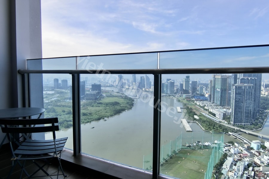 Cho thuê căn hộ 2PN Silver House Sunwah – nội thất đẹp, tầng cao, View City